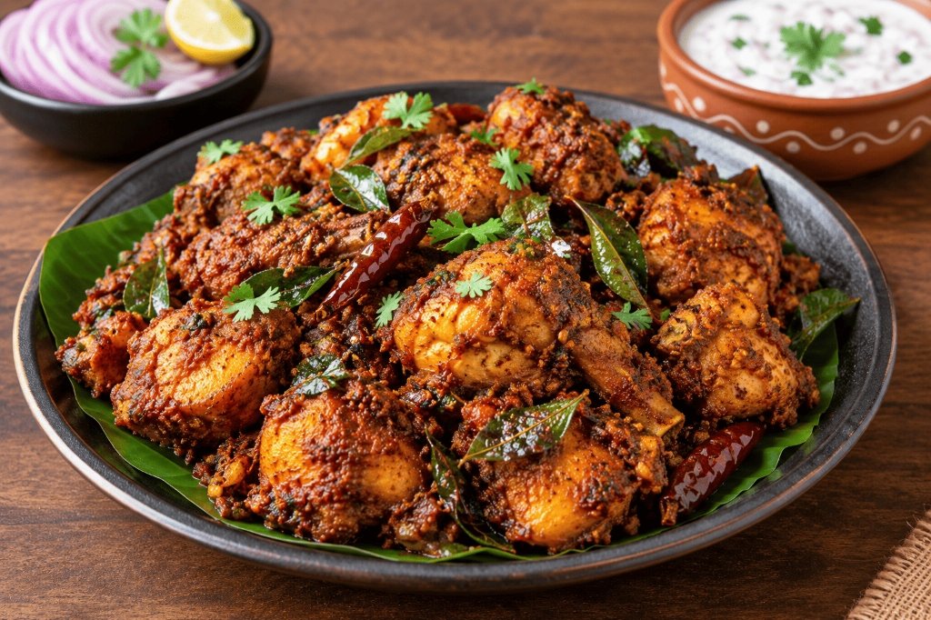 Andhra Chicken Fry