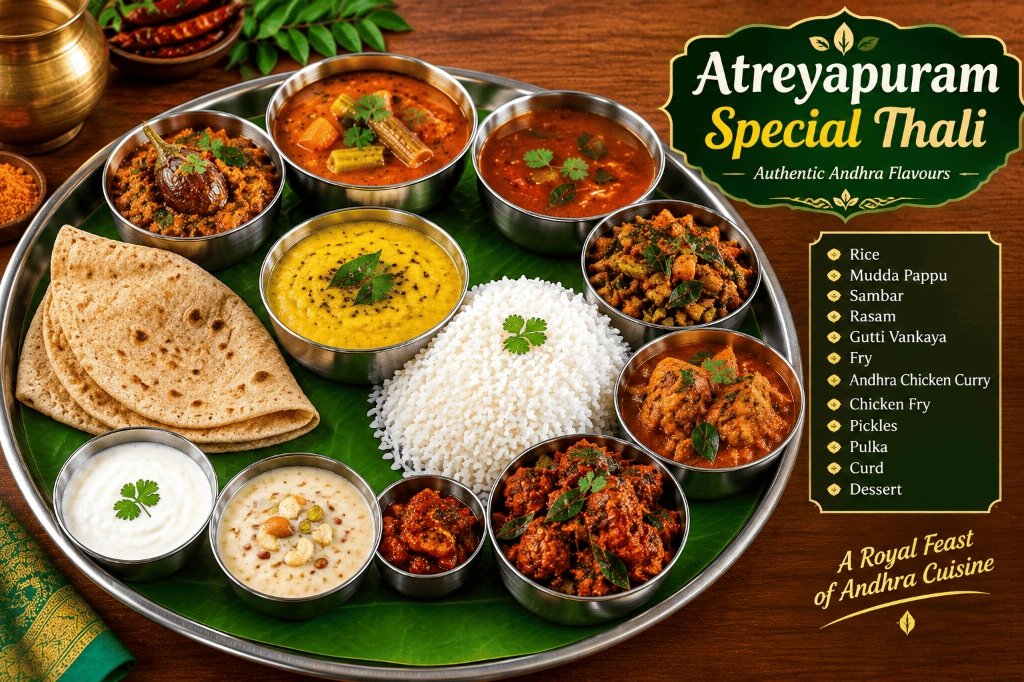 Atreyapuram Special Thali