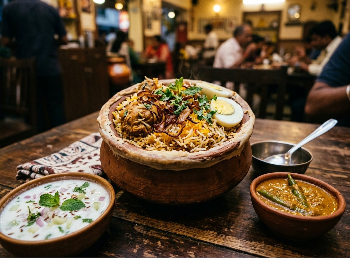 Andhra Chicken Biryani