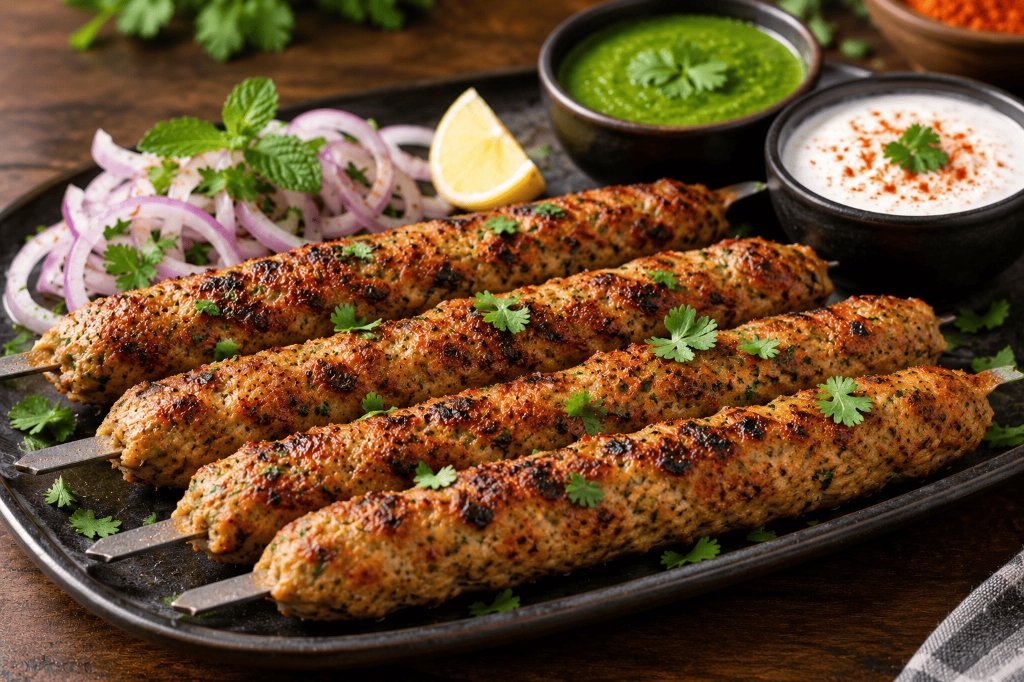 Chicken Seekh Kebab