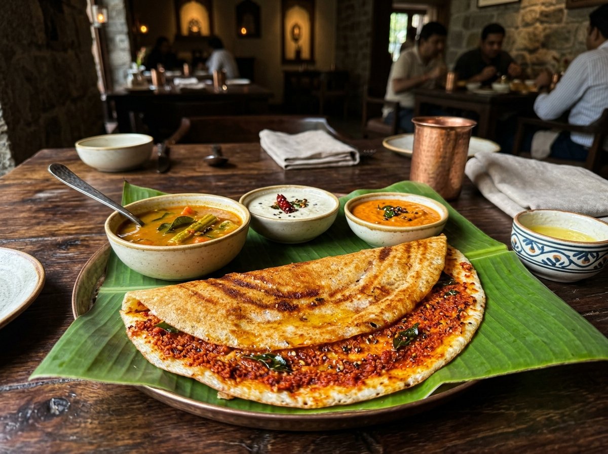 Ghee Karam Dosa