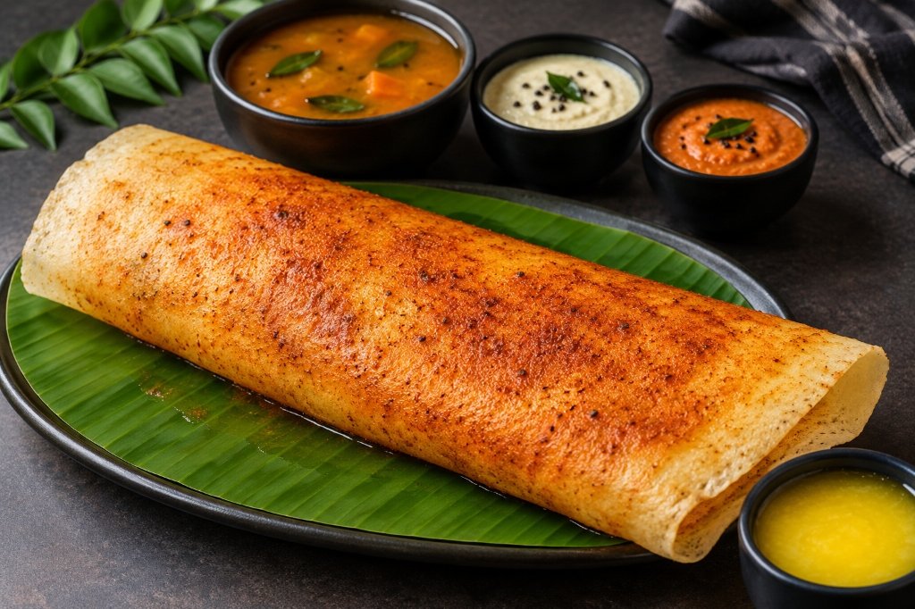 Ghee Karam Dosa