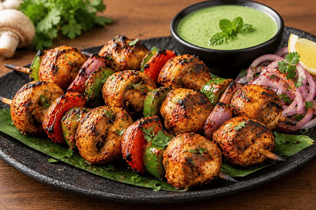 Mushroom Tikka