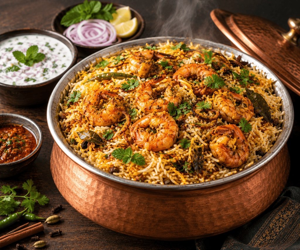 Prawn Biryani
